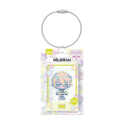 『MILGRAM -ミルグラム-』ムウ ゆめぷち パッケージ風アクリルキーホルダー