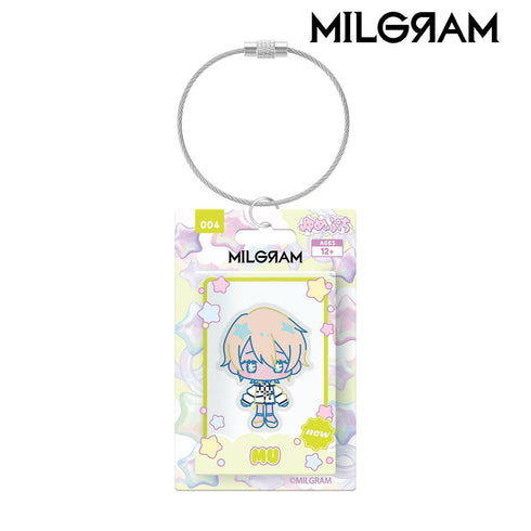 『MILGRAM -ミルグラム-』ムウ ゆめぷち パッケージ風アクリルキーホルダー