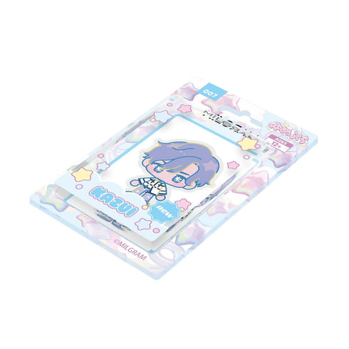 "MILGRAM" Kazu-i Yume-puchi Acrylic Keychain in Package-Style Design