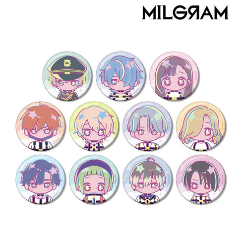 『MILGRAM -ミルグラム-』トレーディング ゆめぷち 缶バッジ ver.B(単位/BOX)