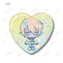 "MILGRAM" Trading Yume Puchi Heart-Shaped Pin Ver. A (Unit/BOX)