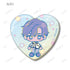 "MILGRAM" Trading Yume Puchi Heart-Shaped Pin Ver. A (Unit/BOX)