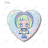 "MILGRAM" Trading Yume Puchi Heart-Shaped Pin Ver. A (Unit/BOX)