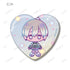 "MILGRAM" Trading Yume Puchi Heart-Shaped Pin Ver. A (Unit/BOX)