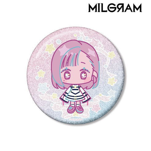 『MILGRAM -ミルグラム-』ユノ ゆめぷち 75mmグリッター缶バッジ
