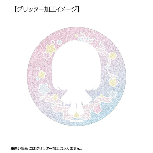 『MILGRAM -ミルグラム-』ユノ ゆめぷち 75mmグリッター缶バッジ