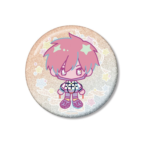 『MILGRAM -ミルグラム-』フータ ゆめぷち 75mmグリッター缶バッジ