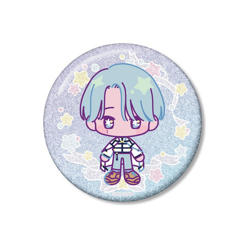 『MILGRAM -ミルグラム-』シドウ ゆめぷち 75mmグリッター缶バッジ