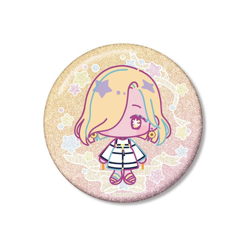 "MILGRAM" Mahiru Yume Puchi 75mm Glitter Pin Badge