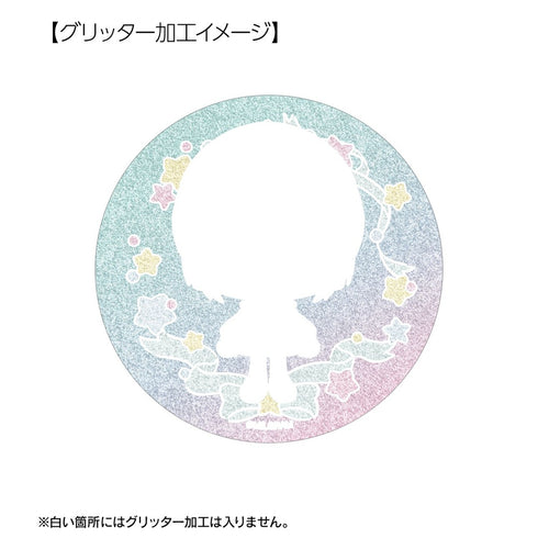 『MILGRAM -ミルグラム-』アマネ ゆめぷち 75mmグリッター缶バッジ