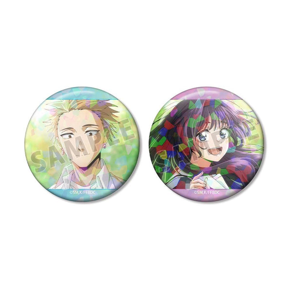 『薫る花は凛と咲く』紬 凛太郎&和栗薫子 場面写ホログラム缶バッジ2個セット ver.D