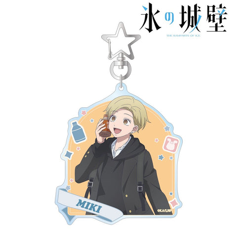 《冰之城墙》全新绘制 安昙美姬 放学后顺路小逛ver. BIG亚克力钥匙扣