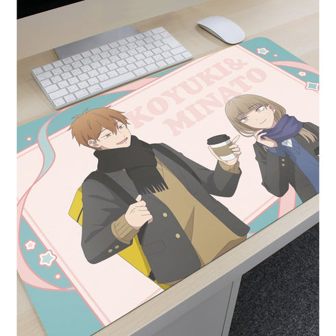 "The Ice Wall" Original Illustration: Koyuki Hikawa & Minato Amamiya—After-School Detour Ver. Multi-Purpose Desk Mat