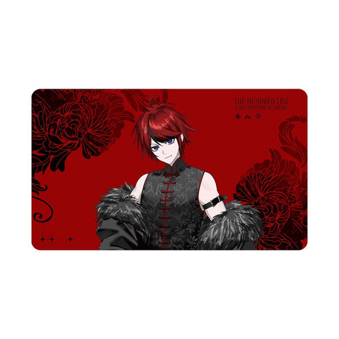 『HUNDRED LINE -最終防衛学園-』REOさんイラスト 澄野拓海 チャイナパンクver. マルチデスクマット POP UP SHOP in マルイ