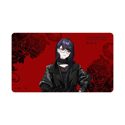 『HUNDRED LINE -最終防衛学園-』REOさんイラスト 雫原比留子 チャイナパンクver. マルチデスクマット POP UP SHOP in マルイ