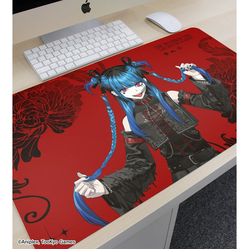 『HUNDRED LINE -最終防衛学園-』REOさんイラスト 飴宮怠美 チャイナパンクver. マルチデスクマット POP UP SHOP in マルイ