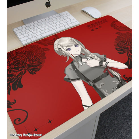 『HUNDRED LINE -最終防衛学園-』REOさんイラスト 霧藤希 チャイナパンクver. マルチデスクマット POP UP SHOP in マルイ