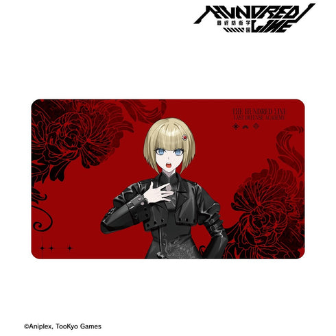 『HUNDRED LINE -最終防衛学園-』REOさんイラスト 大鈴木くらら チャイナパンクver. マルチデスクマット POP UP SHOP in マルイ