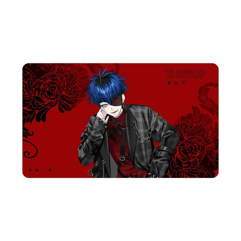 『HUNDRED LINE -最終防衛学園-』REOさんイラスト 面影歪 チャイナパンクver. マルチデスクマット POP UP SHOP in マルイ