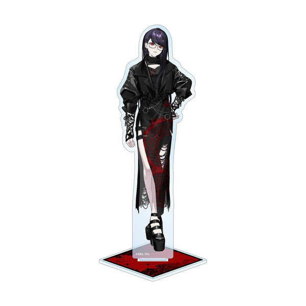『HUNDRED LINE -最終防衛学園-』REOさんイラスト 雫原比留子 チャイナパンクver. BIGアクリルスタンド POP UP SHOP in マルイ