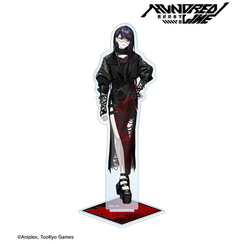 『HUNDRED LINE -最終防衛学園-』REOさんイラスト 雫原比留子 チャイナパンクver. BIGアクリルスタンド POP UP SHOP in マルイ