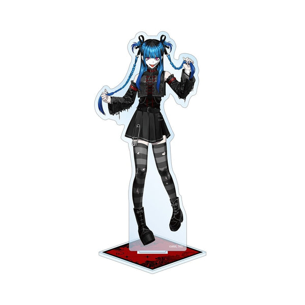 『HUNDRED LINE -最終防衛学園-』REOさんイラスト 飴宮怠美 チャイナパンクver. BIGアクリルスタンド POP UP SHOP in マルイ