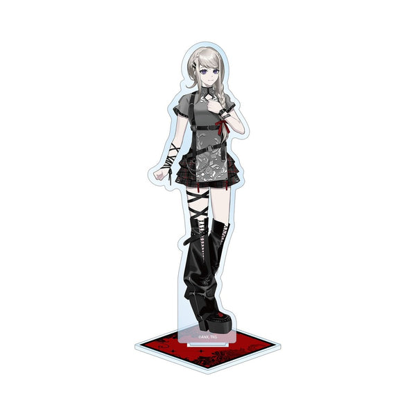 『HUNDRED LINE -最終防衛学園-』REOさんイラスト 霧藤希 チャイナパンクver. BIGアクリルスタンド POP UP SHOP in マルイ