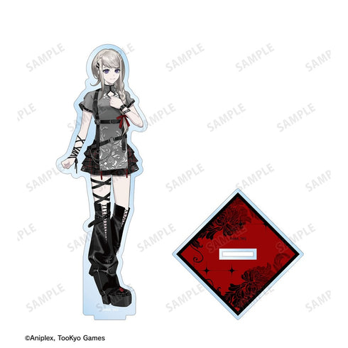 『HUNDRED LINE -最終防衛学園-』REOさんイラスト 霧藤希 チャイナパンクver. BIGアクリルスタンド POP UP SHOP in マルイ