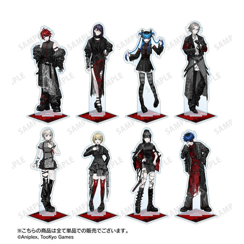 『HUNDRED LINE -最終防衛学園-』REOさんイラスト 大鈴木くらら チャイナパンクver. BIGアクリルスタンド POP UP SHOP in マルイ