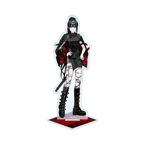 『HUNDRED LINE -最終防衛学園-』REOさんイラスト 凶鳥狂死香 チャイナパンクver. BIGアクリルスタンド POP UP SHOP in マルイ