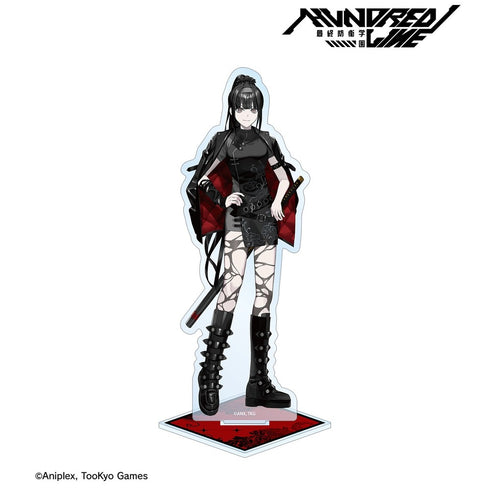 『HUNDRED LINE -最終防衛学園-』REOさんイラスト 凶鳥狂死香 チャイナパンクver. BIGアクリルスタンド POP UP SHOP in マルイ