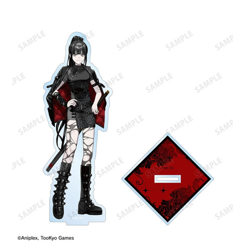 『HUNDRED LINE -最終防衛学園-』REOさんイラスト 凶鳥狂死香 チャイナパンクver. BIGアクリルスタンド POP UP SHOP in マルイ