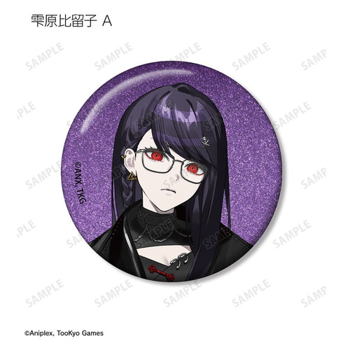 『HUNDRED LINE -最終防衛学園-』REOさんイラスト チャイナパンクver. トレーディンググリッター缶バッジ POP UP SHOP in マルイ(単位/BOX)