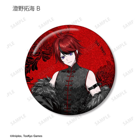『HUNDRED LINE -最終防衛学園-』REOさんイラスト チャイナパンクver. トレーディンググリッター缶バッジ POP UP SHOP in マルイ(単位/BOX)