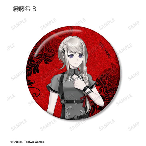 『HUNDRED LINE -最終防衛学園-』REOさんイラスト チャイナパンクver. トレーディンググリッター缶バッジ POP UP SHOP in マルイ(単位/BOX)