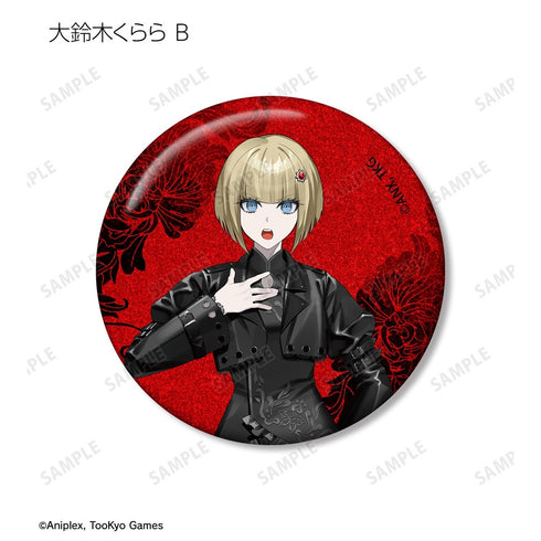『HUNDRED LINE -最終防衛学園-』REOさんイラスト チャイナパンクver. トレーディンググリッター缶バッジ POP UP SHOP in マルイ(単位/BOX)
