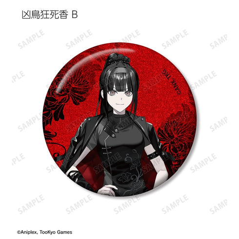 『HUNDRED LINE -最終防衛学園-』REOさんイラスト チャイナパンクver. トレーディンググリッター缶バッジ POP UP SHOP in マルイ(単位/BOX)