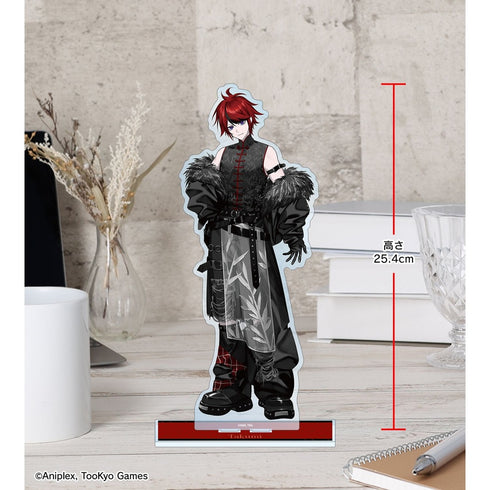 『HUNDRED LINE -最終防衛学園-』REOさんイラスト 澄野拓海 チャイナパンクver. 特大アクリルスタンド POP UP SHOP in マルイ