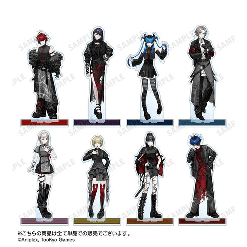 『HUNDRED LINE -最終防衛学園-』REOさんイラスト 澄野拓海 チャイナパンクver. 特大アクリルスタンド POP UP SHOP in マルイ