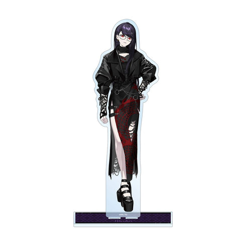 『HUNDRED LINE -最終防衛学園-』REOさんイラスト 雫原比留子 チャイナパンクver. 特大アクリルスタンド POP UP SHOP in マルイ