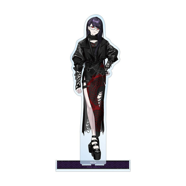『HUNDRED LINE -最終防衛学園-』REOさんイラスト 雫原比留子 チャイナパンクver. 特大アクリルスタンド POP UP SHOP in マルイ