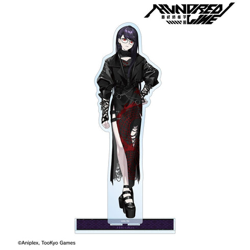 『HUNDRED LINE -最終防衛学園-』REOさんイラスト 雫原比留子 チャイナパンクver. 特大アクリルスタンド POP UP SHOP in マルイ