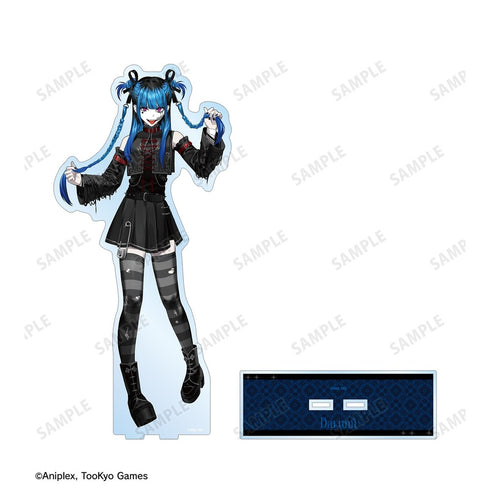 『HUNDRED LINE -最終防衛学園-』REOさんイラスト 飴宮怠美 チャイナパンクver. 特大アクリルスタンド POP UP SHOP in マルイ