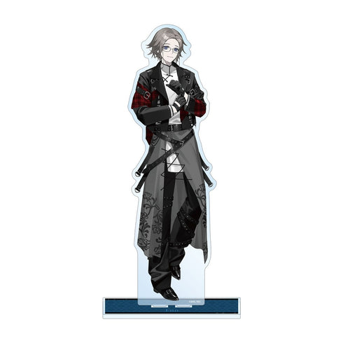 『HUNDRED LINE -最終防衛学園-』REOさんイラスト 蒼月衛人 チャイナパンクver. 特大アクリルスタンド POP UP SHOP in マルイ