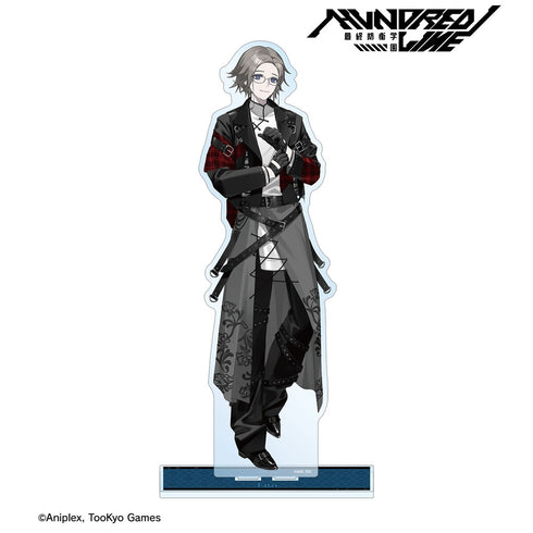 『HUNDRED LINE -最終防衛学園-』REOさんイラスト 蒼月衛人 チャイナパンクver. 特大アクリルスタンド POP UP SHOP in マルイ