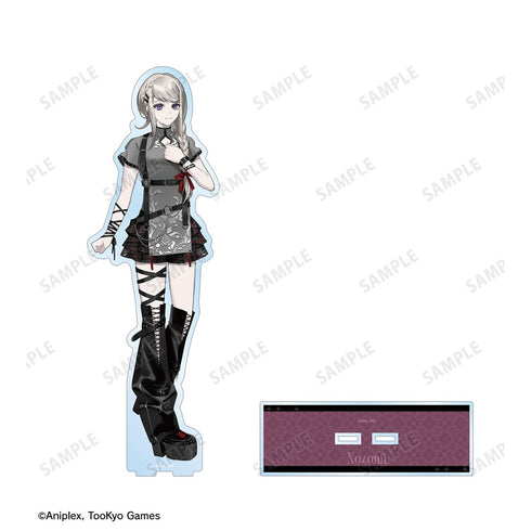 『HUNDRED LINE -最終防衛学園-』REOさんイラスト 霧藤希 チャイナパンクver. 特大アクリルスタンド POP UP SHOP in マルイ