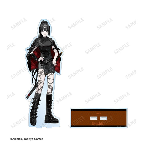 『HUNDRED LINE -最終防衛学園-』REOさんイラスト 凶鳥狂死香 チャイナパンクver. 特大アクリルスタンド POP UP SHOP in マルイ