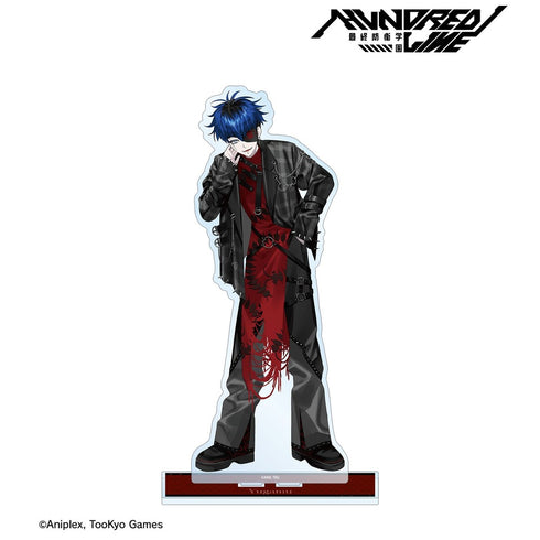 『HUNDRED LINE -最終防衛学園-』REOさんイラスト 面影歪 チャイナパンクver. 特大アクリルスタンド POP UP SHOP in マルイ
