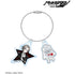 『HUNDRED LINE -最終防衛学園-』REOさんイラスト 蒼月衛人 チャイナパンクver. 2連ワイヤーアクリルキーホルダー POP UP SHOP in マルイ