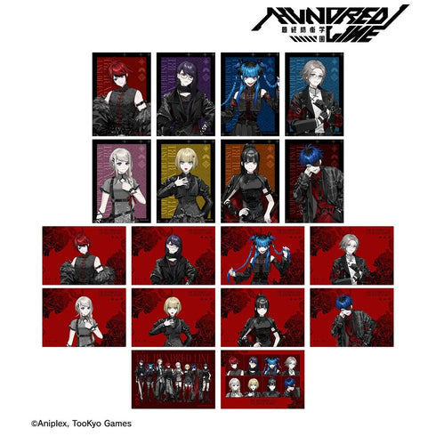 『HUNDRED LINE -最終防衛学園-』REOさんイラスト チャイナパンクver. トレーディングブロマイド POP UP SHOP in マルイ(単位/BOX)
